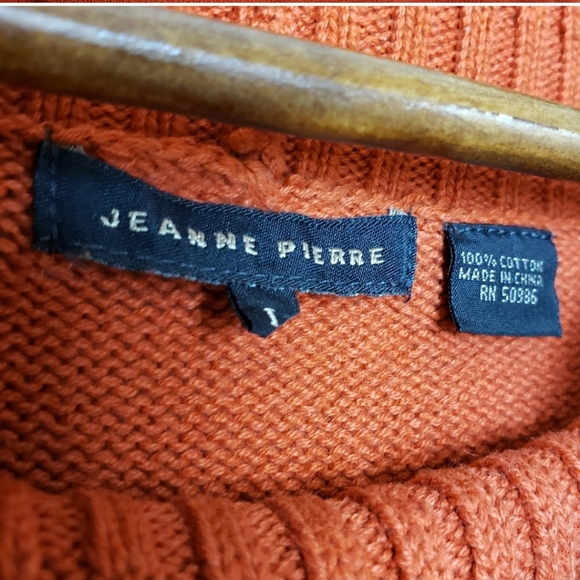 VINTAGE 70s FLARE SLEEVE COWL NECK SWEATER M / L - Picture 4 of 6